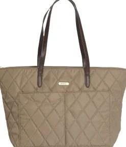 Dame Barbour Shoppere>Quilted Tote Bag