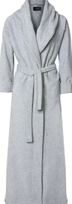 Bathrobe, Mount Everest, light grey-Karmameju Skincare Outlet