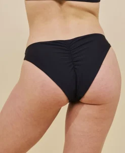 Batur rynket bikini underdel Dame Badetøj