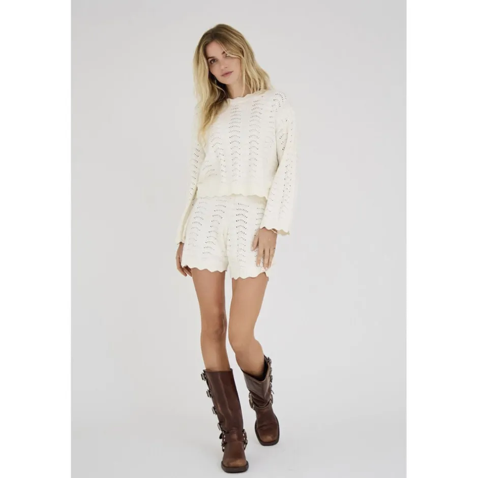 Beana knit shorts-A-VIEW Hot