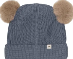 Discount Beanie Wool Knit Pompoms Børn Huer & Hatte