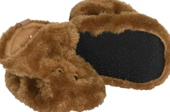 Bear fluffy slippers-Melton New