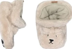 Bear fluffy slippers-Melton Clearance