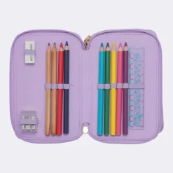 Beckmann Trelags penalhus m/indhold-Beckmann of Norway