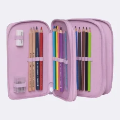 Børn Beckmann of Norway Tasker>Beckmann Trelags penalhus m/indhold