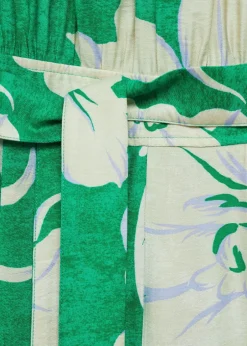 Sale Belt printed jumpsuit Dame Buksedragter