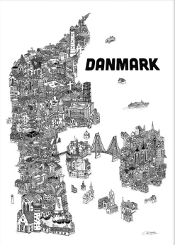 Poster & Frame Plakater & Rammer>Benjamin Noir - Danmark