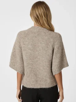 Benuta Fluffy Knit Cardigan-Neo Noir Online