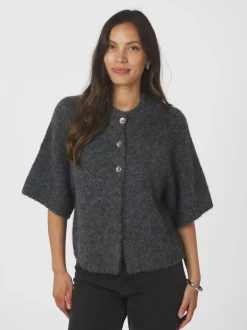 Hot Benuta Fluffy Knit Cardigan Dame Strik