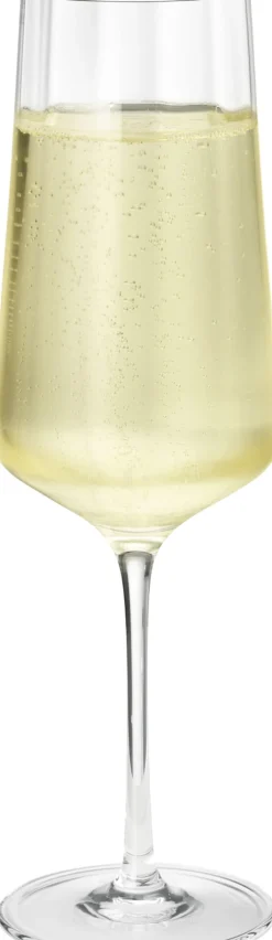Georg Jensen Glas>BERNADOTTE champagneglas 27CL, 6 stk