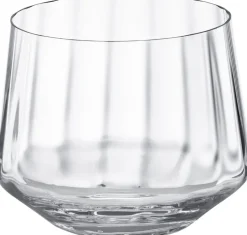 Georg Jensen Glas>BERNADOTTE LOW TUMBLER GLASS CRYSTAL 25 CL, 6 PCS
