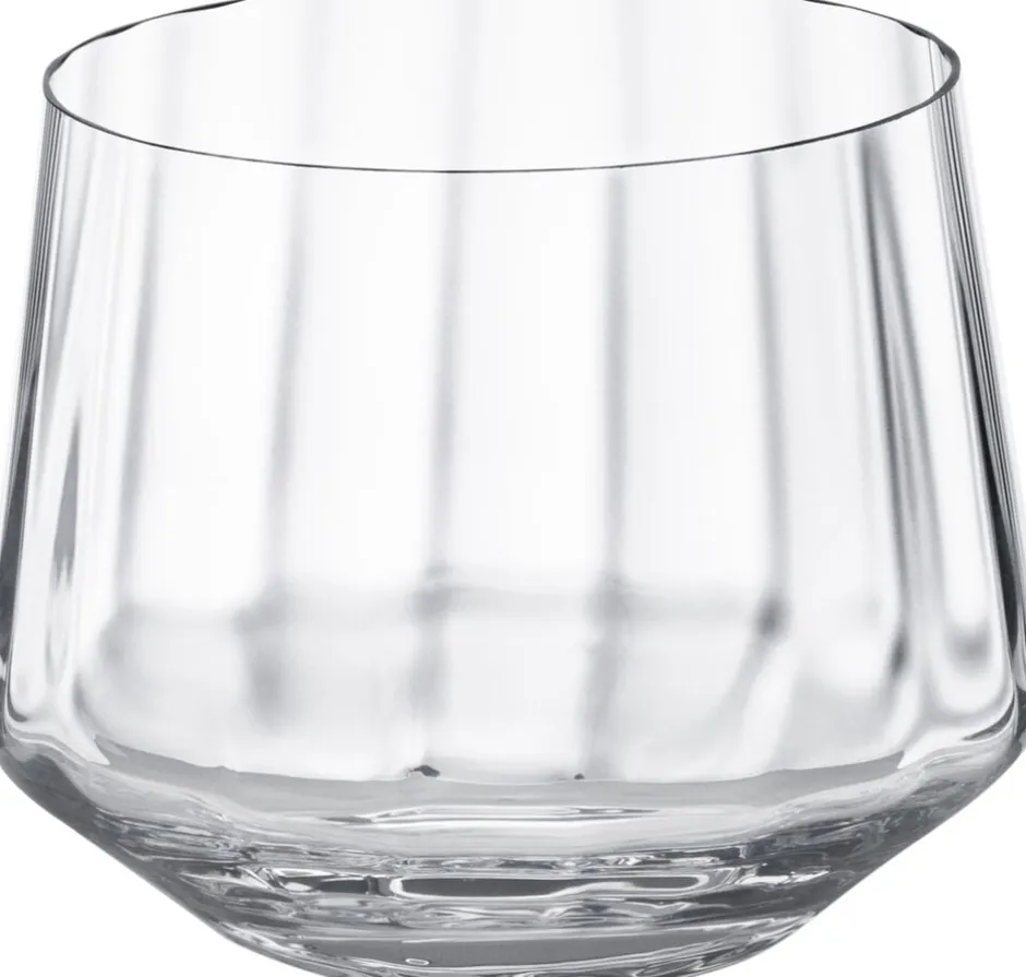 Georg Jensen Glas>BERNADOTTE LOW TUMBLER GLASS CRYSTAL 25 CL, 6 PCS