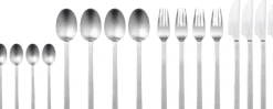 Bestiksæt Norm 16 dele Mat stål-Gense New