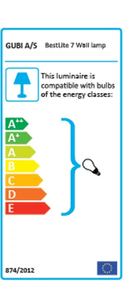 Discount Bestlite BL7 væglampe Væglamper