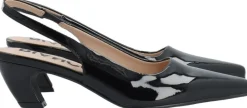 Best BIABALEY Slingback Faux Leather Dame Slingbacks|Højhælede Sko