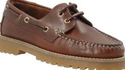 Dame Bianco Sæsonens Sko|Sejlersko>BIACAPRI Boat Shoe Pull Up Leather