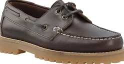 BIACAPRI Boat Shoe Pull Up Leather Dame Sejlersko|Loafers
