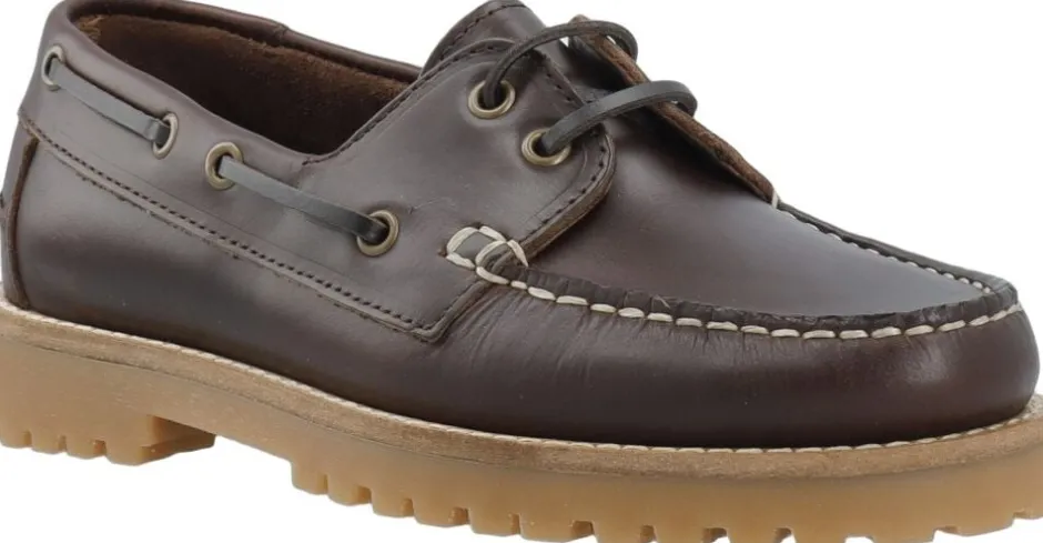 BIACAPRI Boat Shoe Pull Up Leather Dame Sejlersko|Loafers