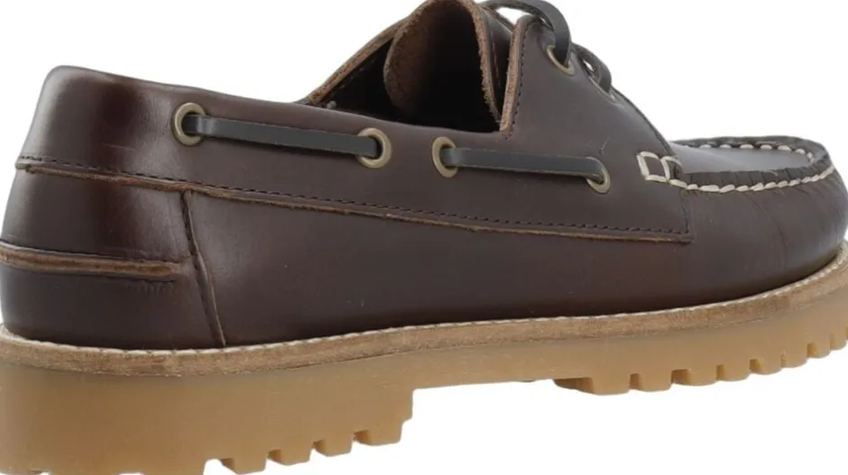 BIACAPRI Boat Shoe Pull Up Leather Dame Sejlersko|Loafers