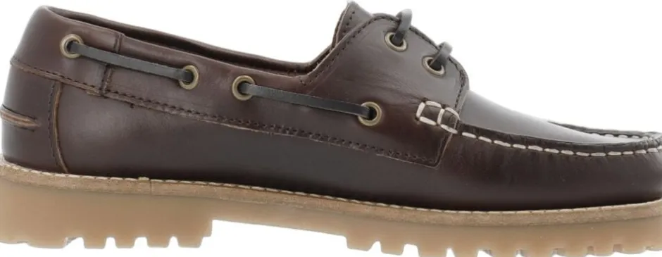 BIACAPRI Boat Shoe Pull Up Leather Dame Sejlersko|Loafers