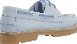Best BIACAPRI Boat Shoe Suede Dame Sejlersko|Snøresko