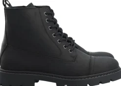 BIAJEFF Lace Up Crazy Horse-Bianco