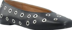 Dame Bianco Sæsonens Sko|Ballerinaer>BIALILJA Ballet Flat Studded Faux Leather