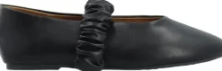 BIALUNA Scrunchie Ballet Flat Faux Leather Dame Mary Jane|Ballerinaer