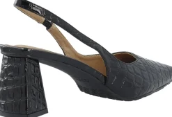 Sale BIAMARALYN Slingback Croco Patent Dame Højhælede Sko