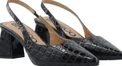 Sale BIAMARALYN Slingback Croco Patent Dame Højhælede Sko