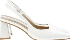 Dame Bianco Festsko|Slingbacks><noscript><img width=