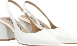 Dame Bianco Festsko|Slingbacks><noscript><img width=