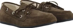 BIAMARLENE Boat Shoe Suede Dame Snøresko