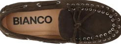 Hot BIAMARLENE Moccassin Slipper Suede Dame Sejlersko|Loafers