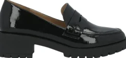 Discount BIAPEARL Simple Penny Loafer Patent Aquarius Dame Loafers