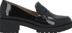 Discount BIAPEARL Simple Penny Loafer Patent Aquarius Dame Loafers