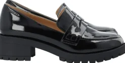 Discount BIAPEARL Simple Penny Loafer Patent Aquarius Dame Loafers