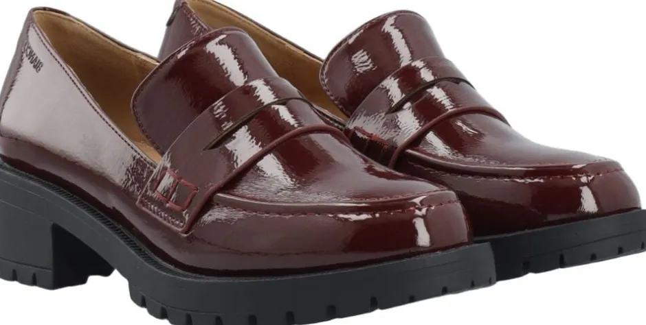 Discount BIAPEARL Simple Penny Loafer Patent Aquarius Dame Loafers