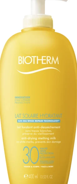 Biotherm Solpleje>Lait Solaire Sun screen SPF30 400ml - vandfast
