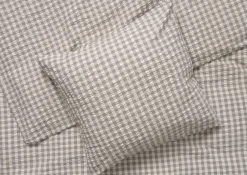 Bæk&Bølge Sengetøj grå/birk 140x220 cm DK-Juna Discount