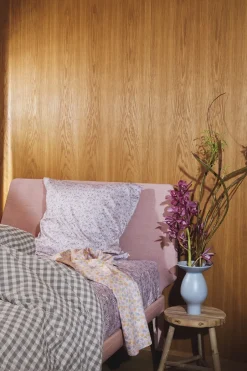 Bæk&Bølge Sengetøj grå/birk 140x220 cm DK-Juna Discount