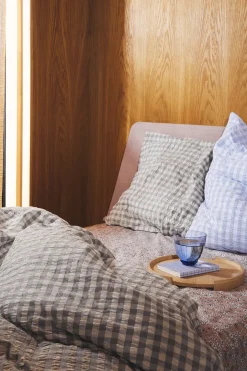 Hot Bæk&Bølge Sengetøj grå/birk 140x200 cm DK Sengetøj & Lagner