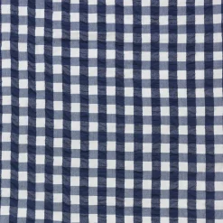 Bæk&Bølge Sengetøj mørk blå/hvid 140x200 cm DK Sengetøj & Lagner