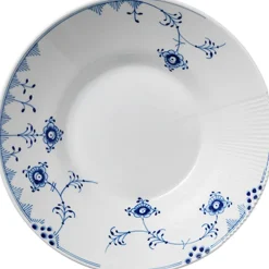 Blå Elements 25 cm. dyb tallerken-Royal Copenhagen Outlet