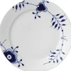 Royal Copenhagen Tallerkener>Blå Mega Riflet 27 cm. tallerken special edition