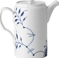 Royal Copenhagen Karafler & Kander>Blå Mega Riflet 1,1 l Kande med låg