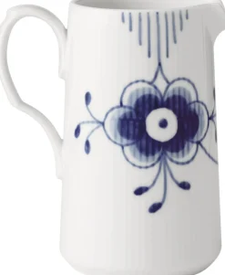 Blå Mega Riflet kande 50 cl-Royal Copenhagen New