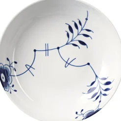 Royal Copenhagen Skåle & Fade>BLÅ MEGA RIFLET SKÅL, 240 CL