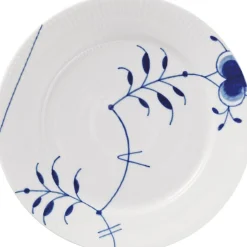 Sale Blå Mega Riflet tallerken Limited Edition, 22 cm. , Dekoration 9 Tallerkener