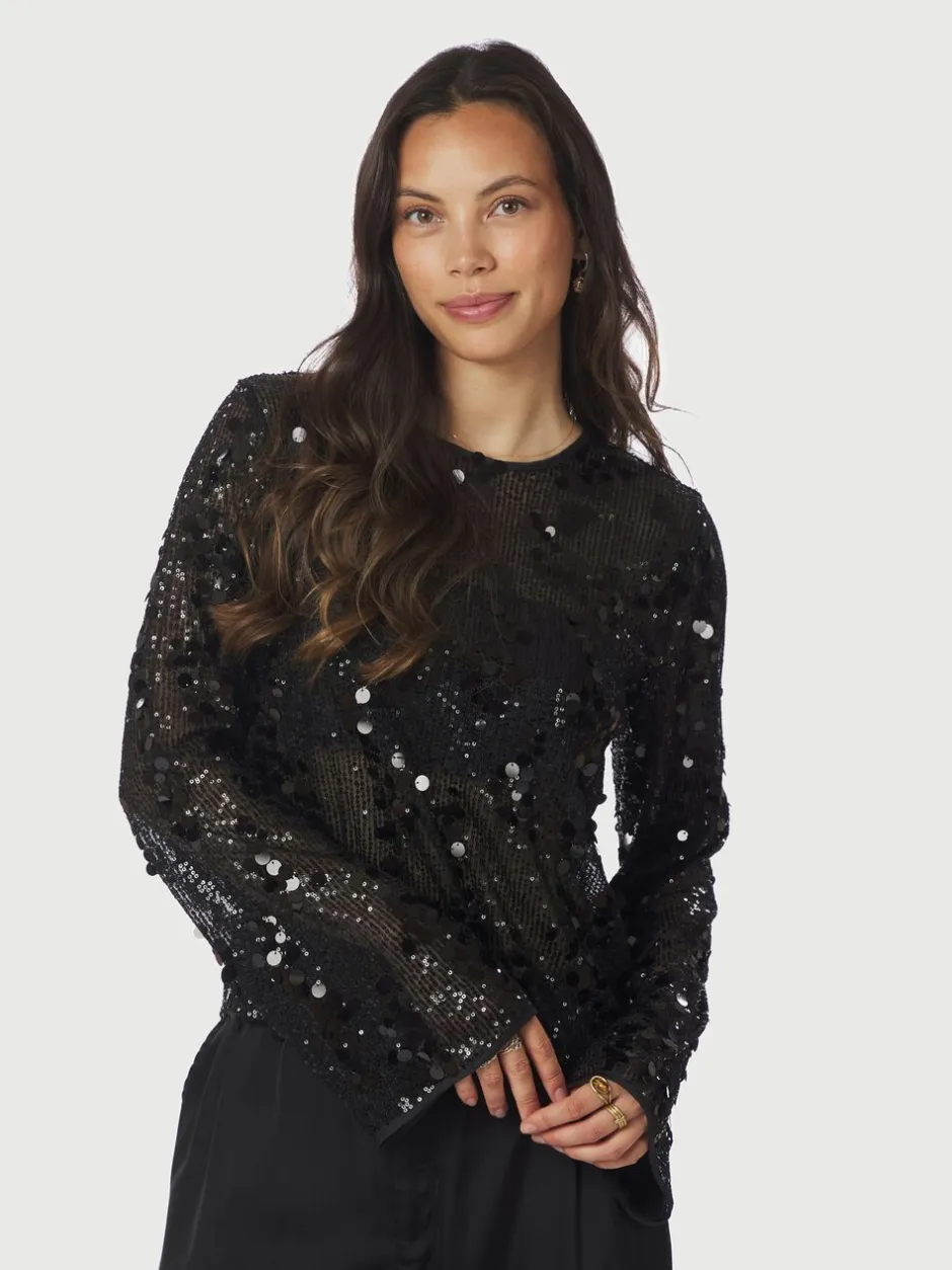 Dame Neo Noir Bluser & Skjorter>Blake Sequins Blouse
